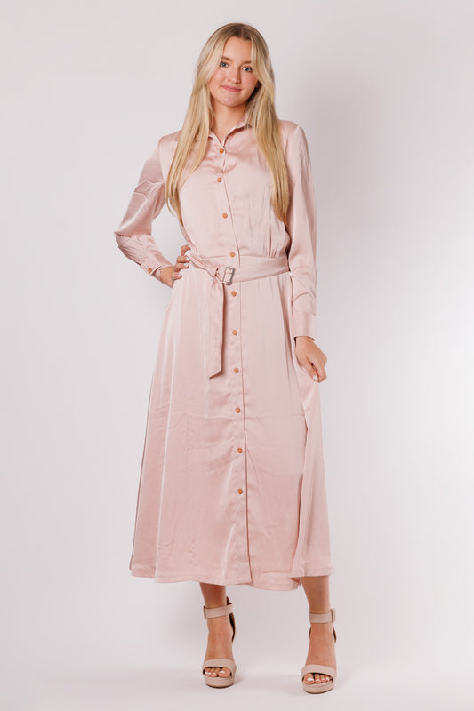 IVEE - BUTTON DOWN SHIRT DRESS