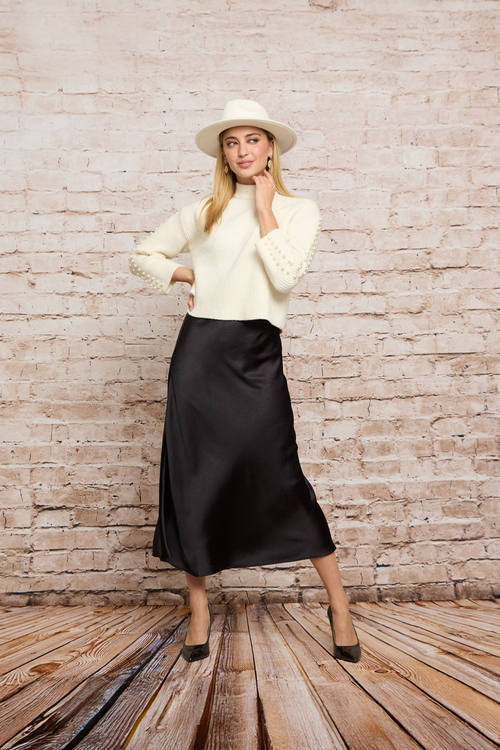 ワンピース eLLa. satin twill jumper skirt ワンピース eLLa. satin twill jumper skirt SAYAKAさんコラボ