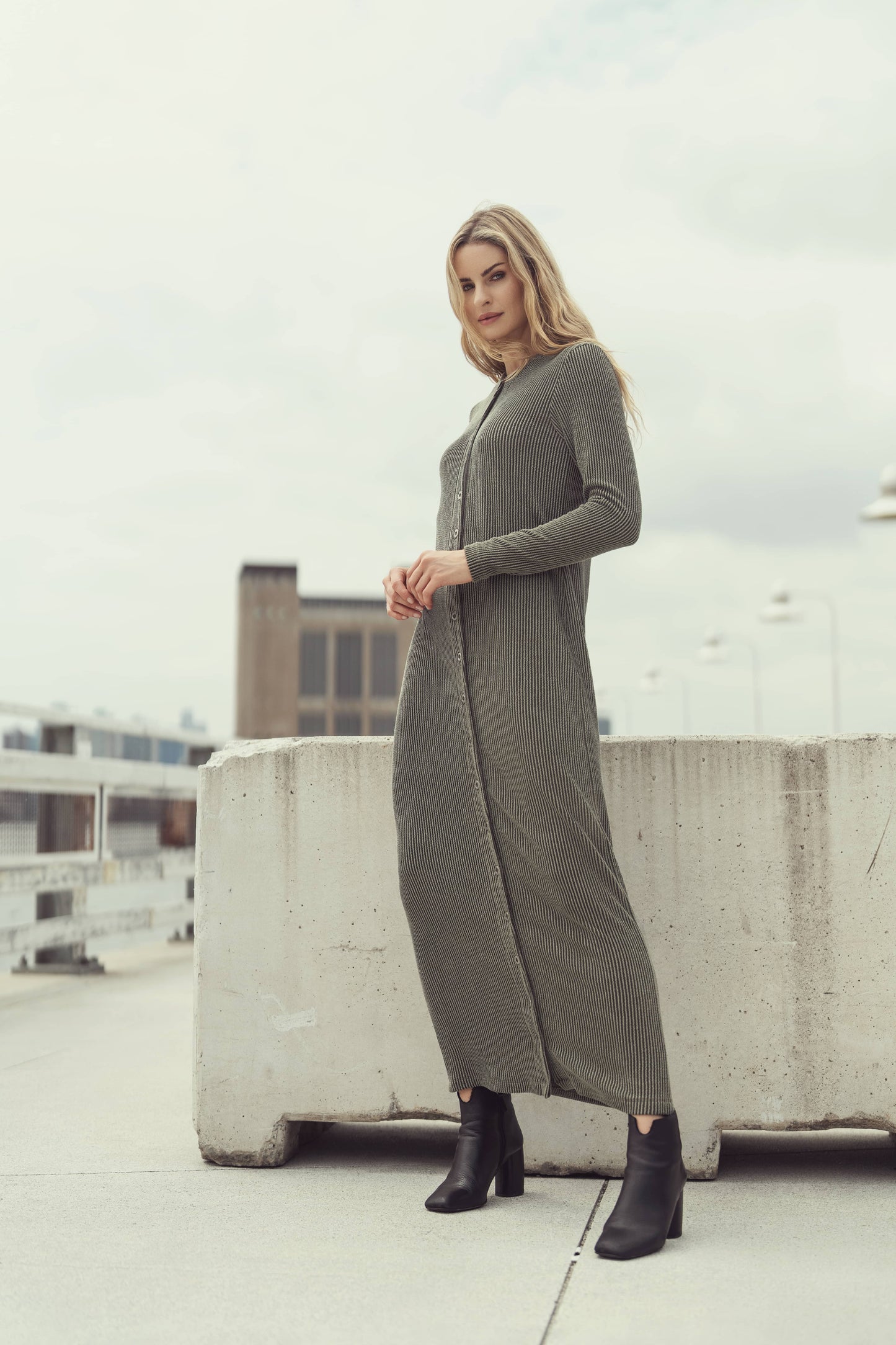 ALEXA DRESS - RIB