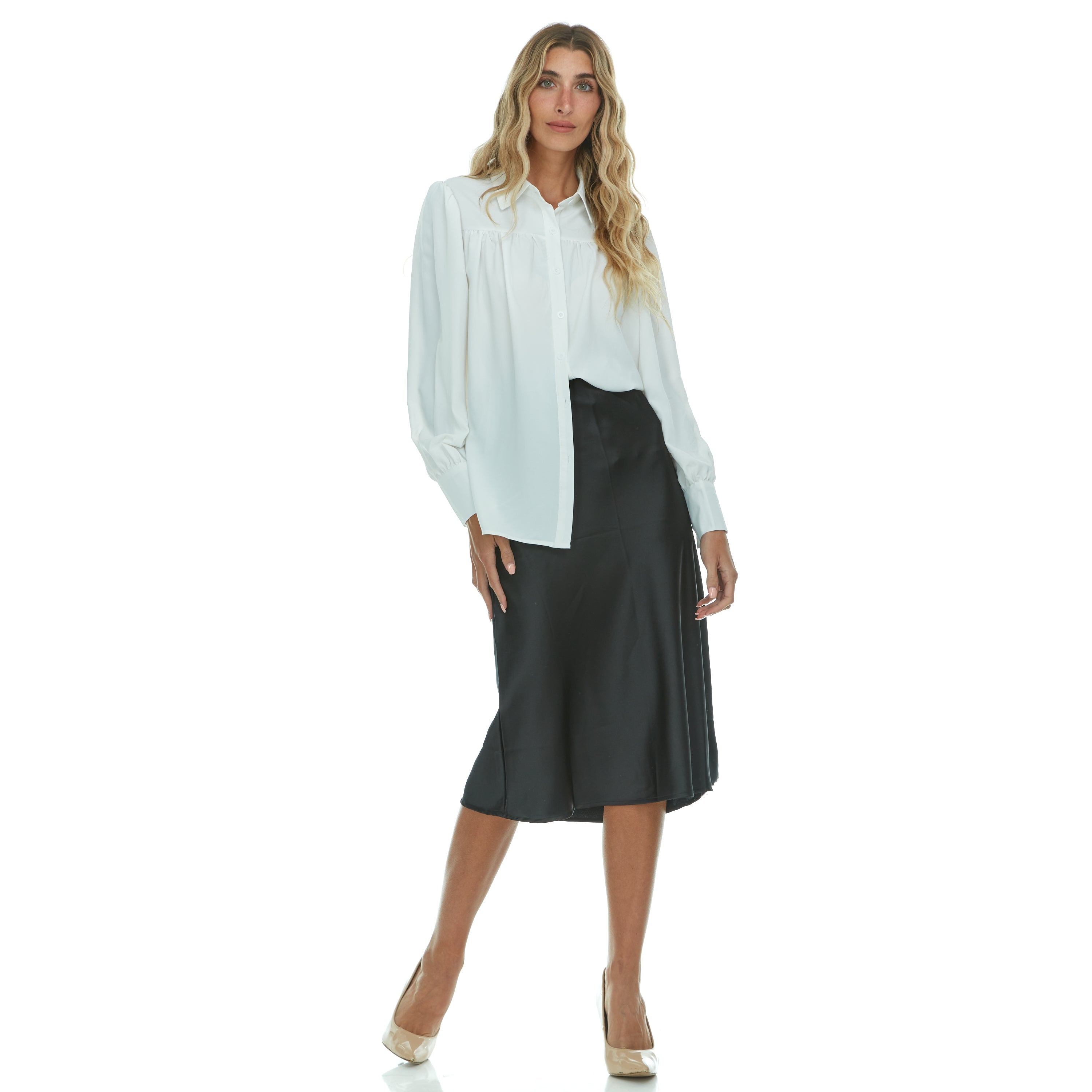 SOHO WHITE BLOUSE